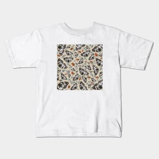 Butterflies and flowers. flowers. floral. butterfly. Kids T-Shirt